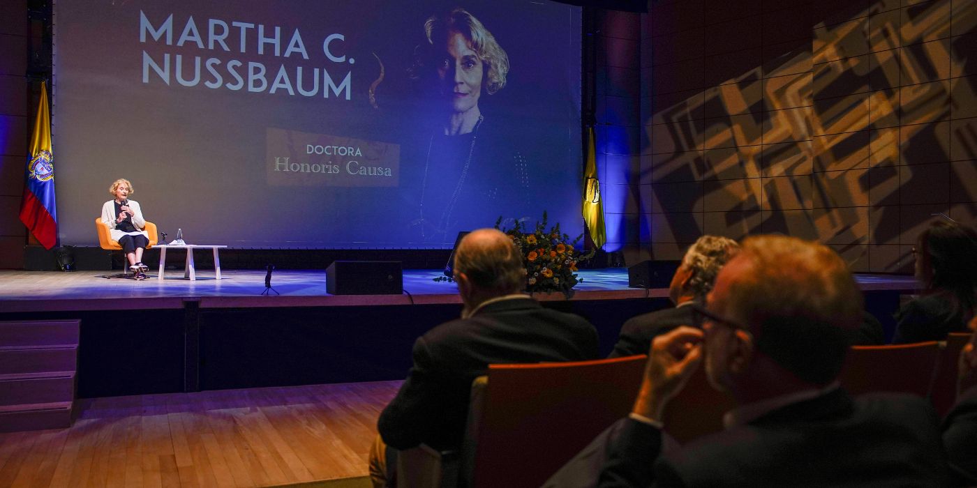 Entrega del Doctorado Honoris Causa a Martha Nussbaum