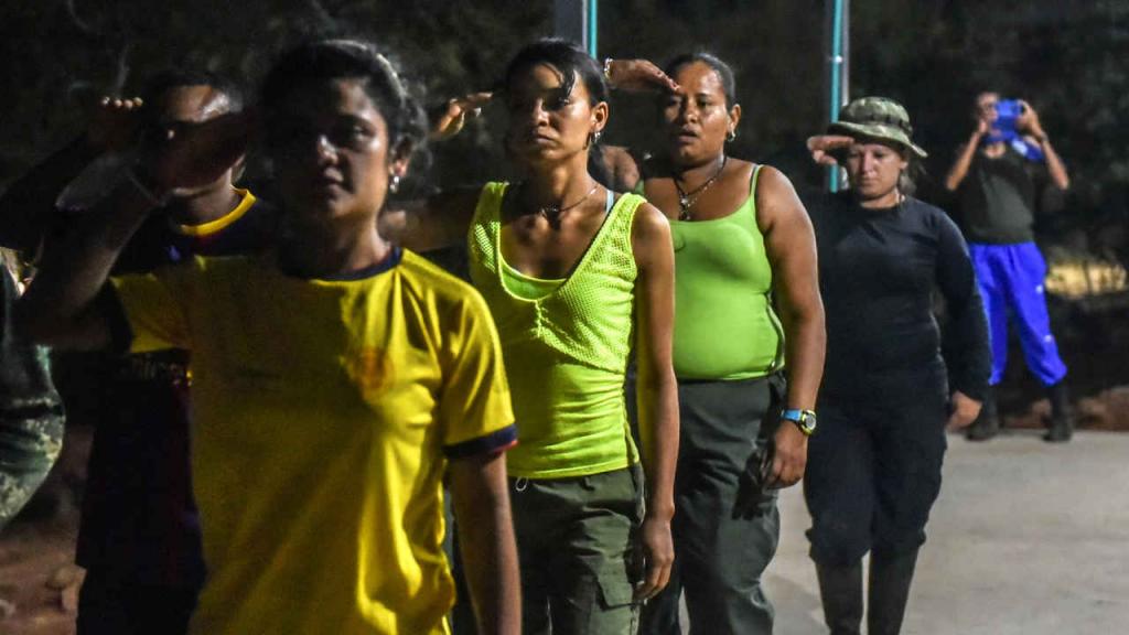 Mujeres desmovilizadas en Colombia