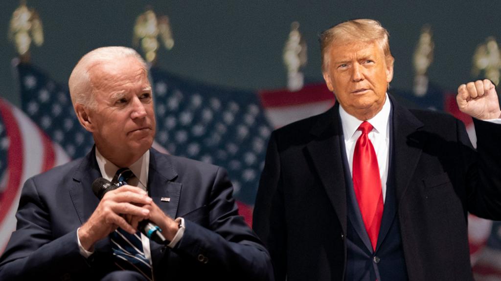 Joe Biden y Donald Trump 