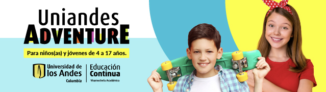 Banner promocional para “Uniandes Adventure”