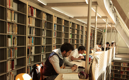 Library system: more than 500,000 books available