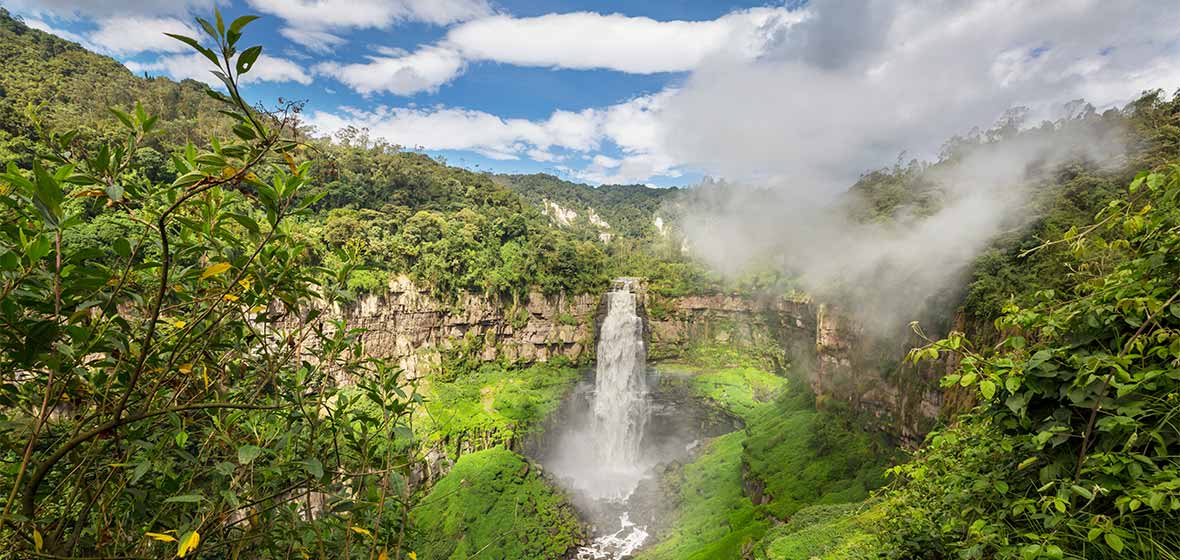 Foto del Salto de Tequendame