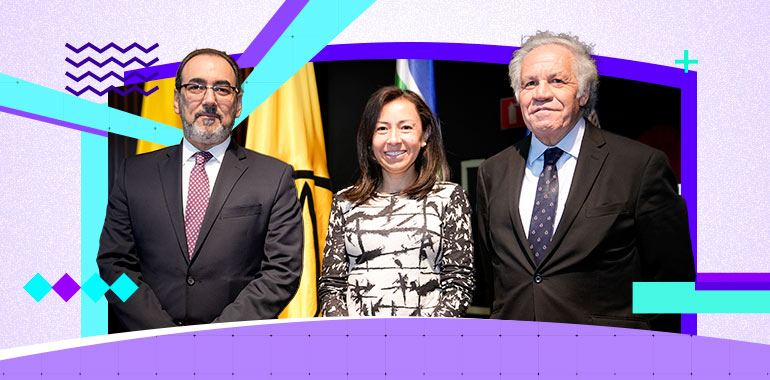 Cátedra Alberto Lleras Camargo 2024 - Sergio Díaz Granados, Raquel Bernal y Luis Almagro