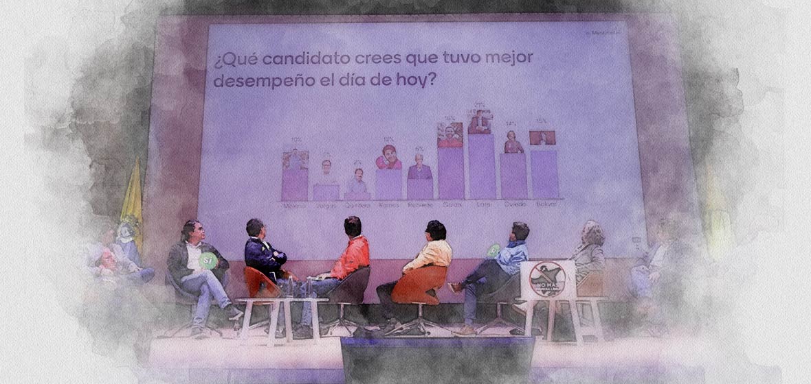 Debate a la alcaldía de Bogotá Uniandes 13 – Encuesta de los asistentes