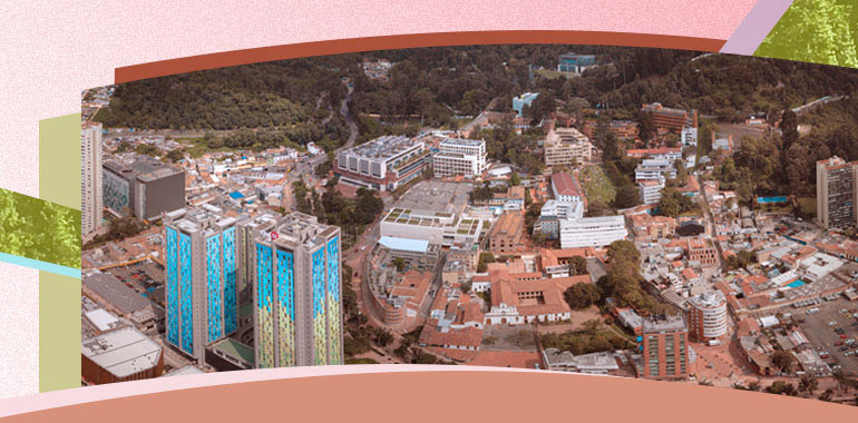 Foto del campus de la Universidad de los Andes