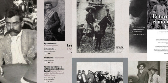 Collage de imágenes del libro Emiliano Zapata: 100 años, 100 fotos