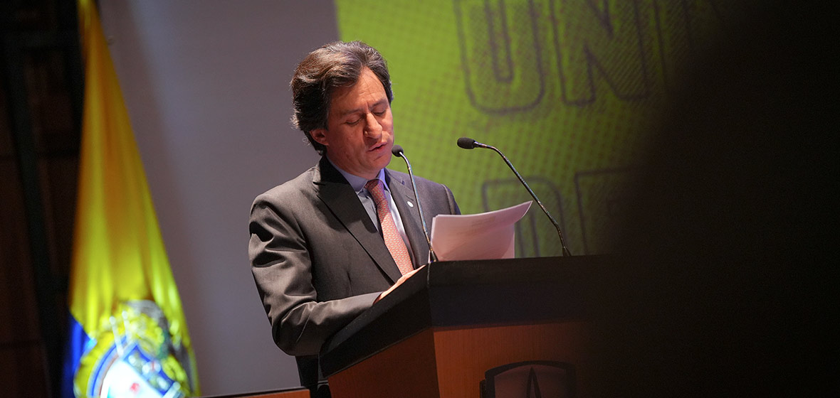 Carlos Vegalara Franco, presidente del Consejo Superior de la Universidad de los Andes.