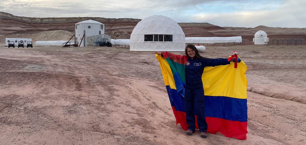 Odisea en el espacio, misión Colombia 