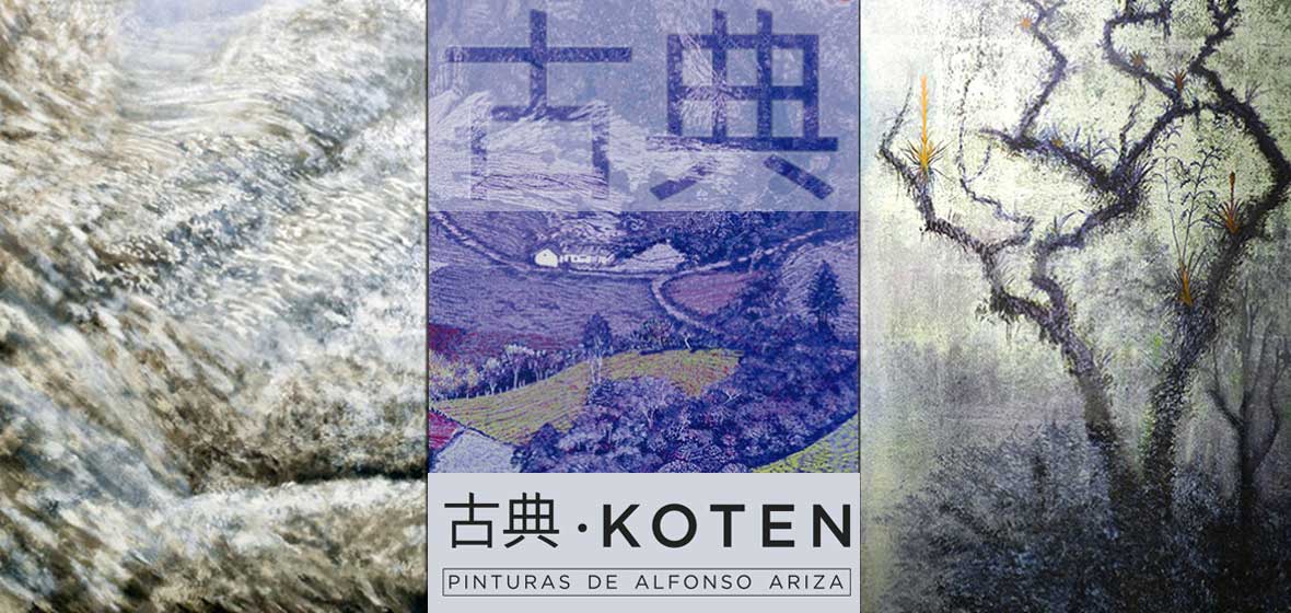 Invitación exposición Koten de Alfonso Ariza