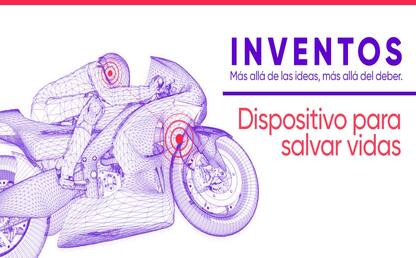 ilustración vectores tecnológicos representando una moto