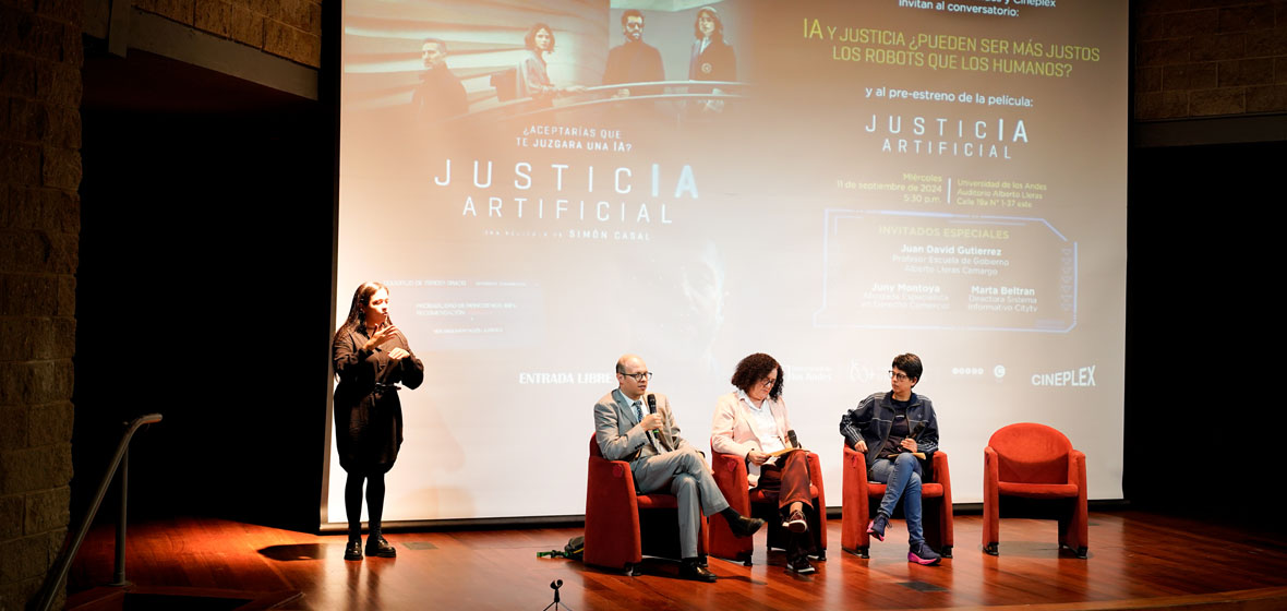 Charla: IA y justicia: ¿pueden ser más justos los robots que los humanos?