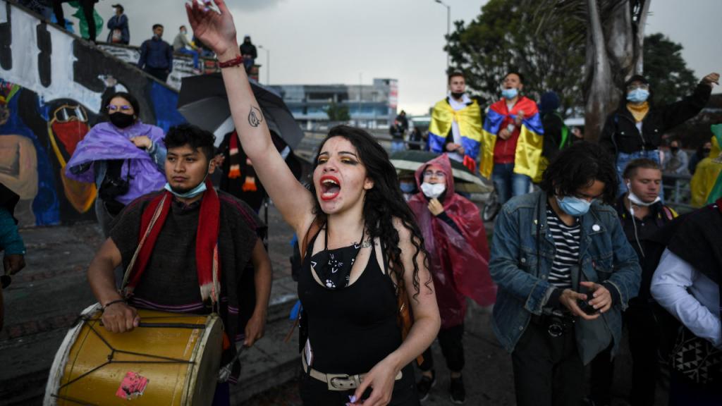 Marchantes en Colombia