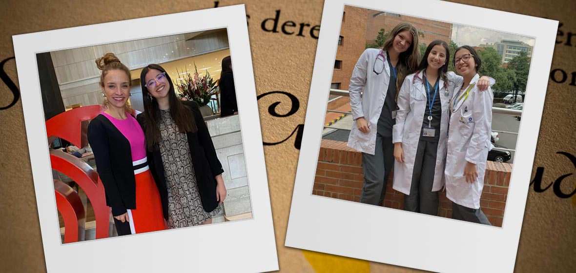 Manuela Becerra se graduó de la Facultad de Medicina y recibió la distinción Summa Cum Laude por su excelente desempeño académico.