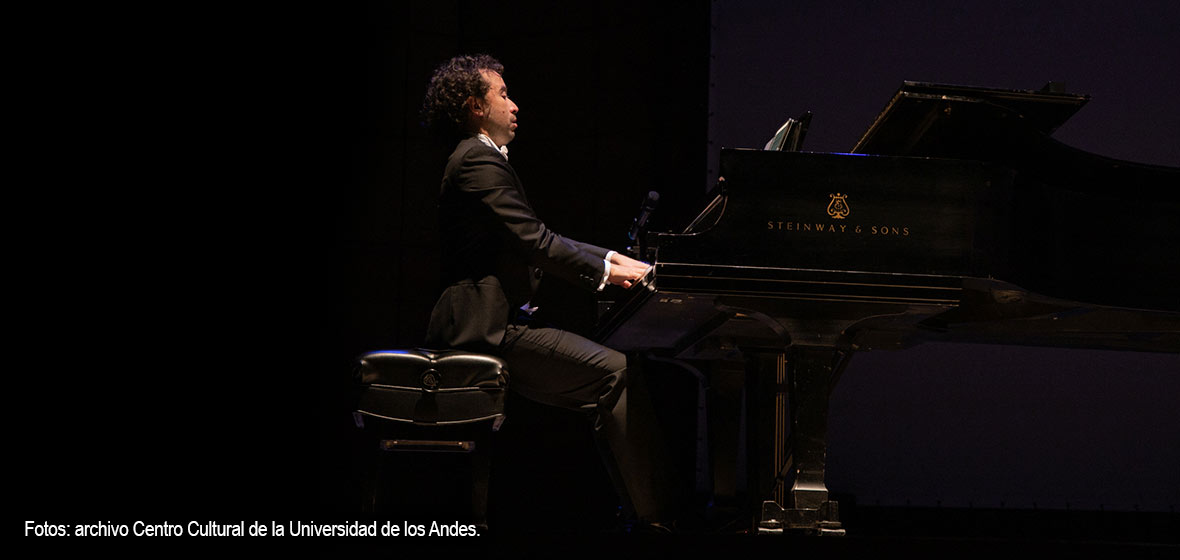 Foto del pianista Mauricio Arias-Esguerra 