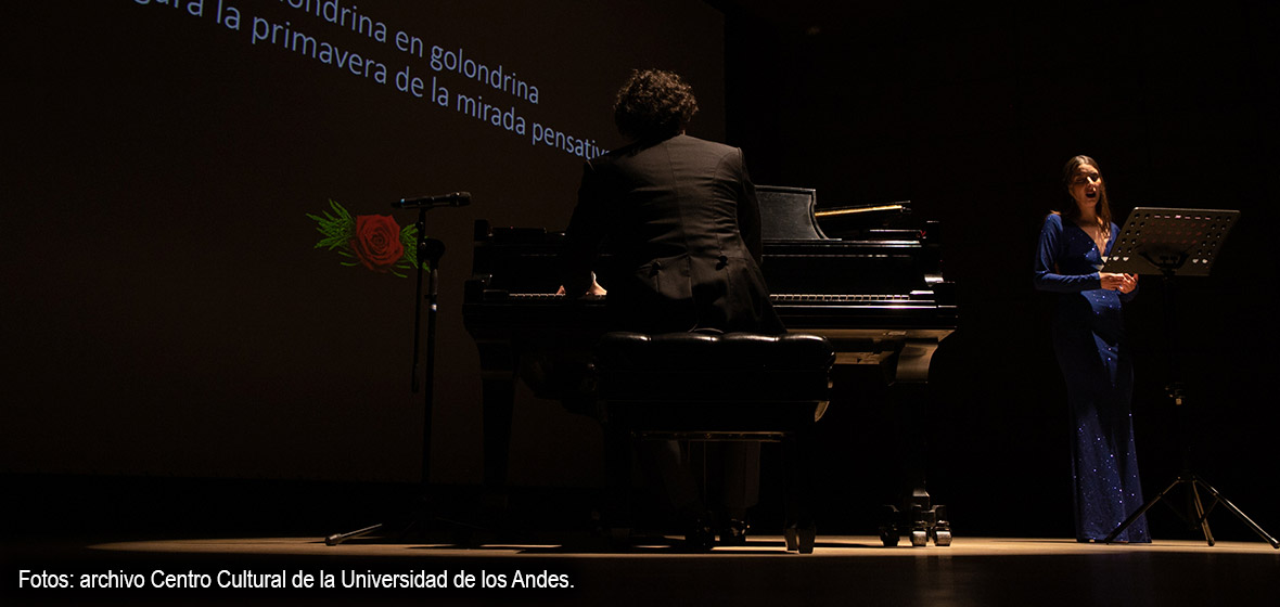 Foto del pianista Mauricio Arias-Esguerra y la mezzosoprano Juana Monsalve