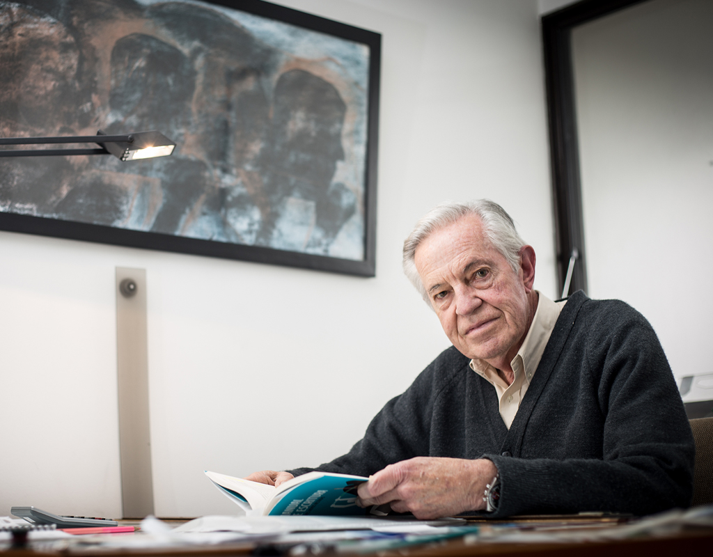 Willy Drews, exdecano de la Facultad de Arquitectura de Los Andes