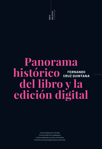 Cubierta del libro Panorama histórico del libro y la edición digital