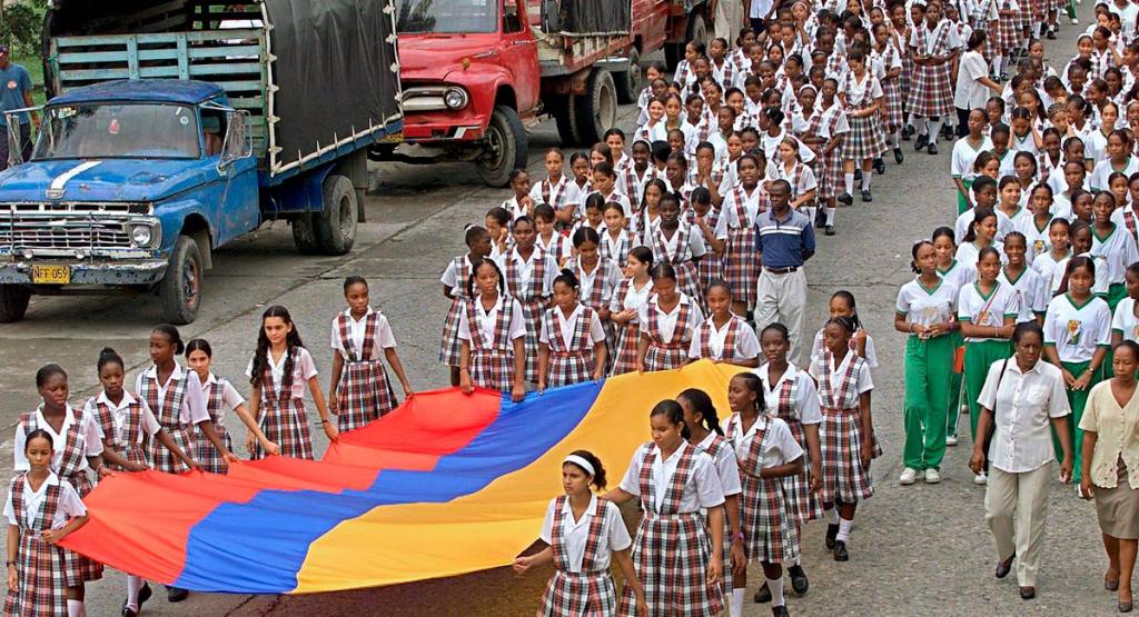 Estudiantes del Pacífico colombiano.