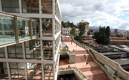 Imagen del campus de la Universidad de los Andes.