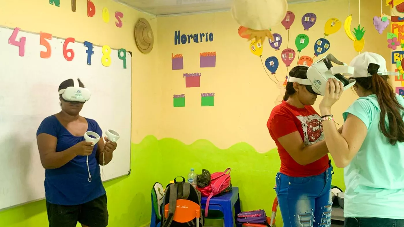 Taller VR en San Juan de Nepomuceno, Bolívar