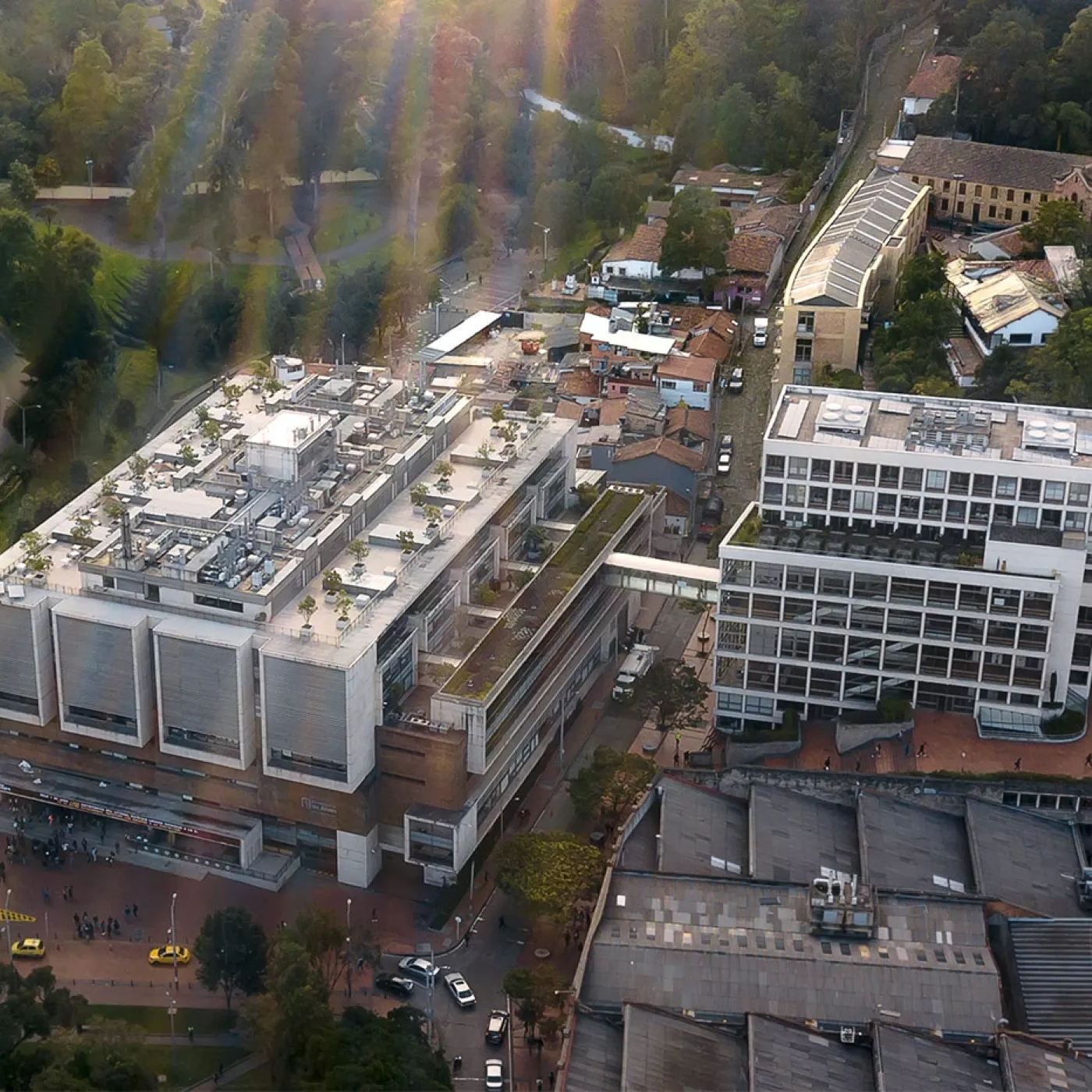 Foto panorámica Uniandes