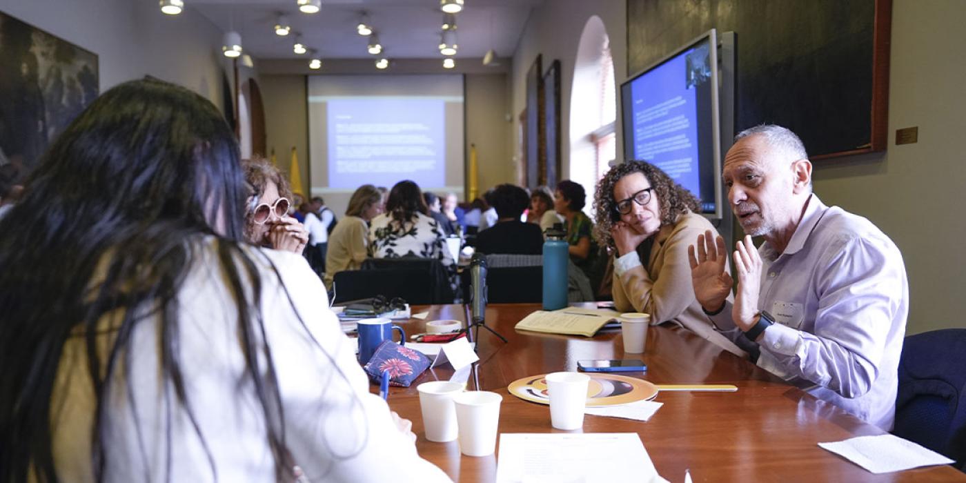 Ariel Fiszbein, director del Programa de Educación del Diálogo Interamericano, y moderador de la discusión, durante el Segundo Foro Agenda Regional para el Desarrollo Integral de la Primera Infancia.