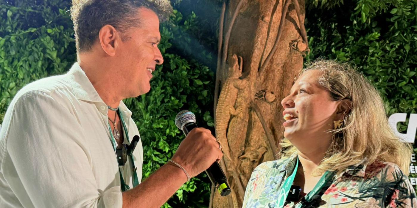 Carlos Vives y Sandra Vilardy