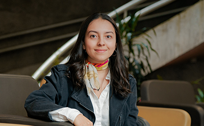 María Gabriela Vargas, graduanda summa cum laude de Ciencia Política 2019-1. 