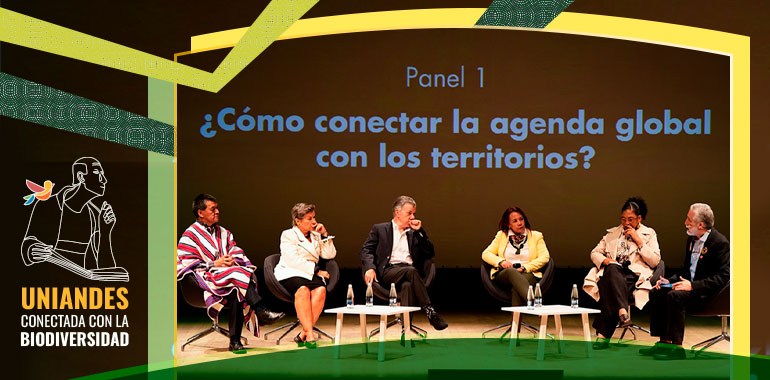 Panel ‘Diálogo agenda global y territorios: Unidos por un planeta saludable’