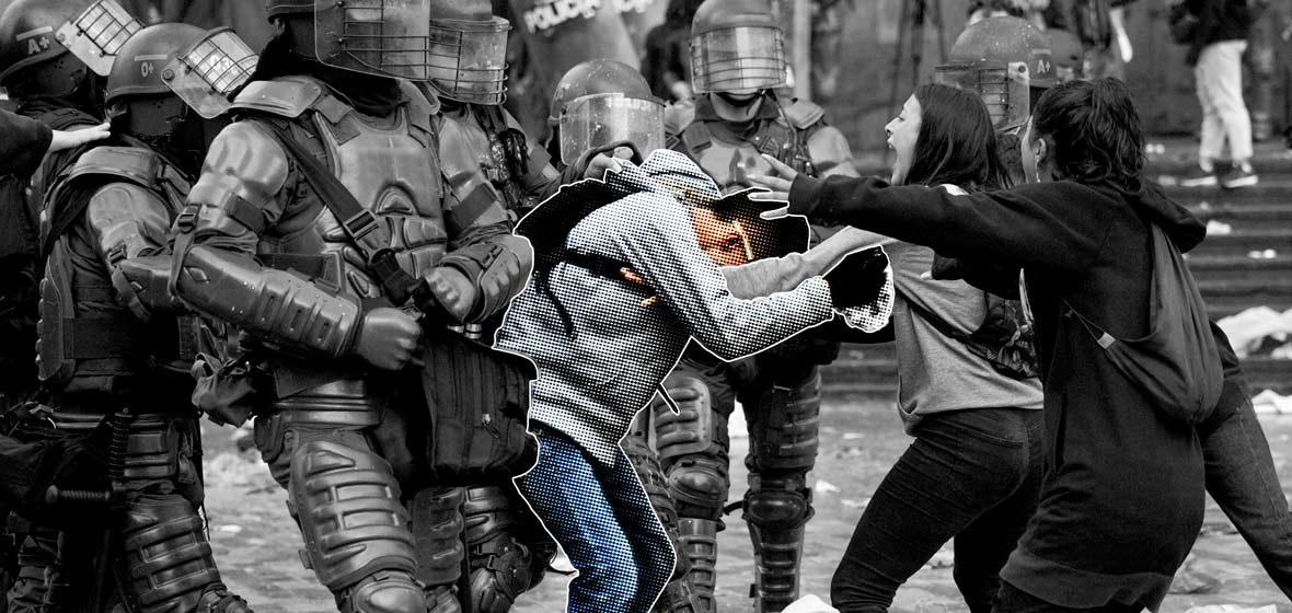 abuso policial contra manifestantes 