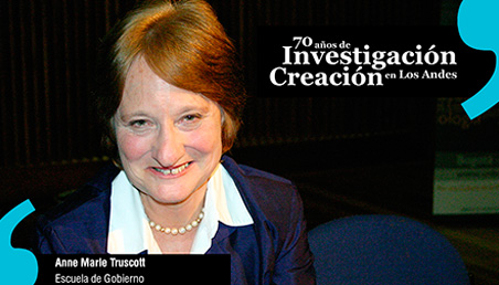 Anne Marie Truscott, profesora titular Facultad de Educación