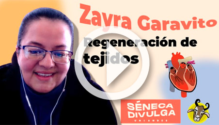 Zayra Garavito en Séneca Divulga